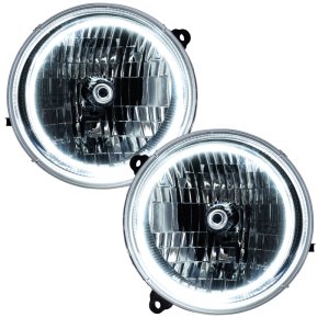 Jeep Liberty Headlight Assemblies - ORACLE Lighting - SMD Pre-Assembled - White - `05-`07
